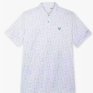 Disney Mickey Mouse Victory Performance polo Nike -white graphic